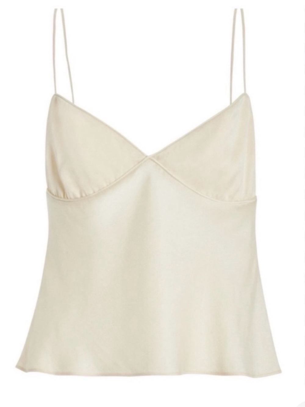 Doen Laney silk top in ivory - Picture 12 of 12